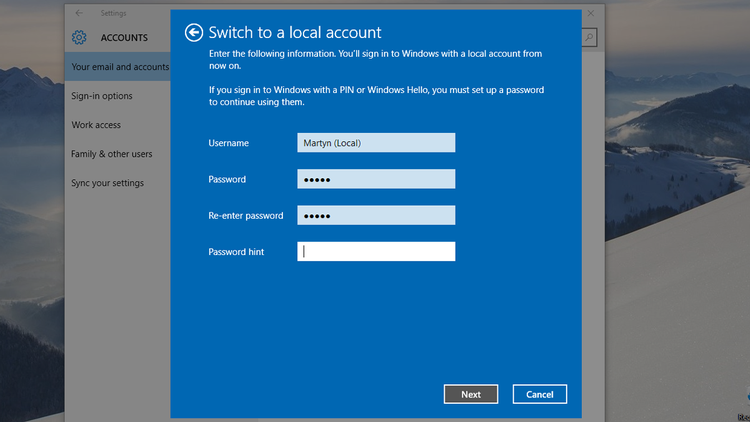 Como Usar Windows 10 Sin Cuenta Microsoft