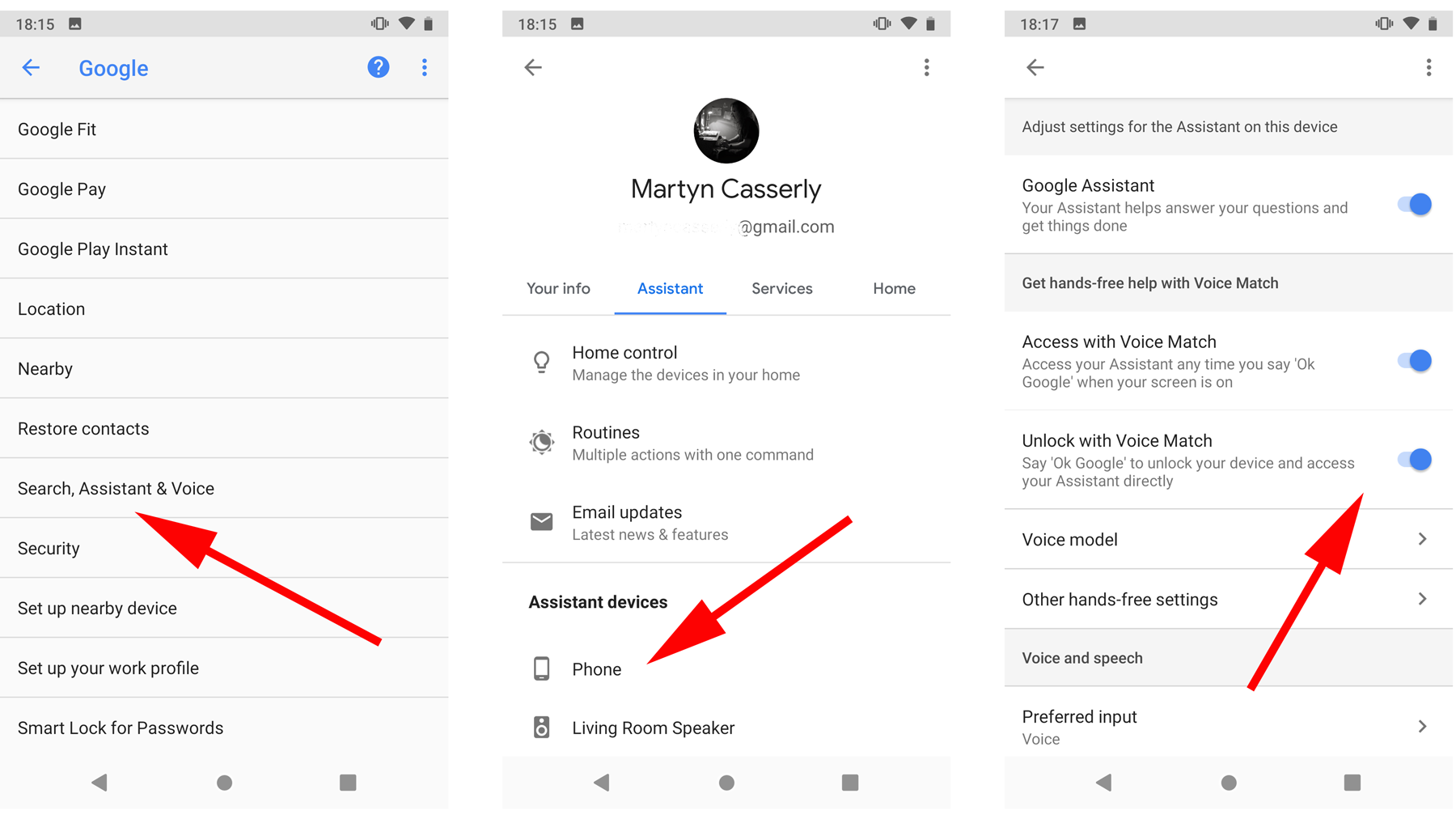 Hey Google Abre La Configuración De Asistente