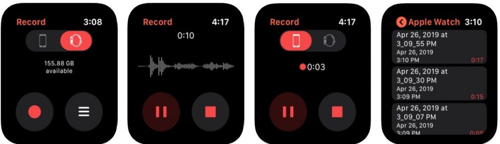 Las aplicaciones de grabadora de voz de Apple Watch tomarán notas al  instante - TecnoTraffic